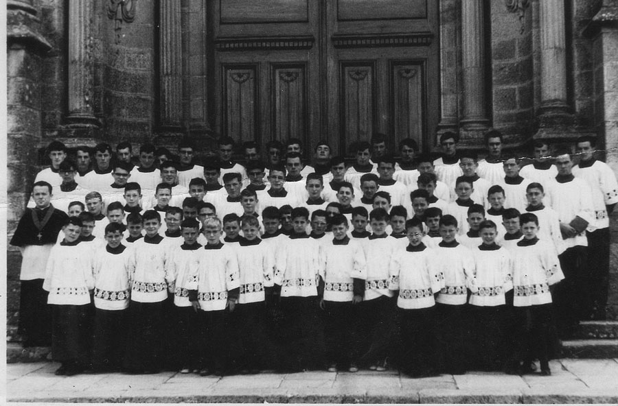 La chorale du petit séminaire en 1964-1965